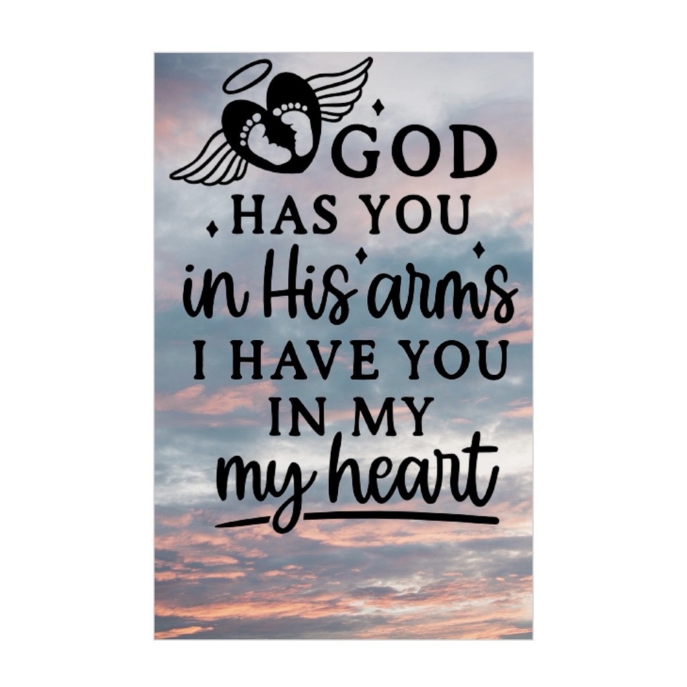 Baby Memorial Decal-